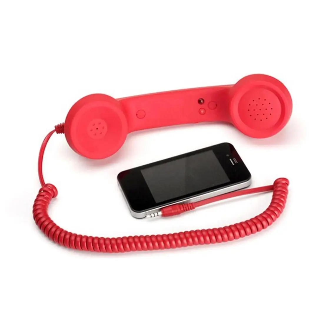 Модный портативный универсальный телефонный внешний микрофон Ретро