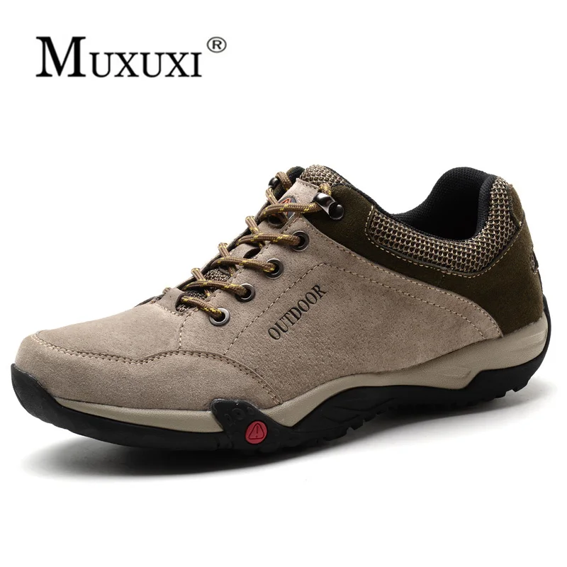 Mens outdoor working shoes genuine leather casual footwear Outdoor puncture proof Breathable Classic Sneaker | Обувь