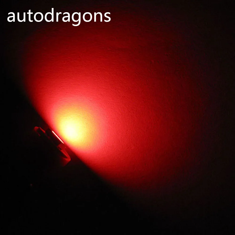 Autodragon 100 шт. T10 194 #555 светодиодные лампы для пинбола 6 3 В переменного тока без