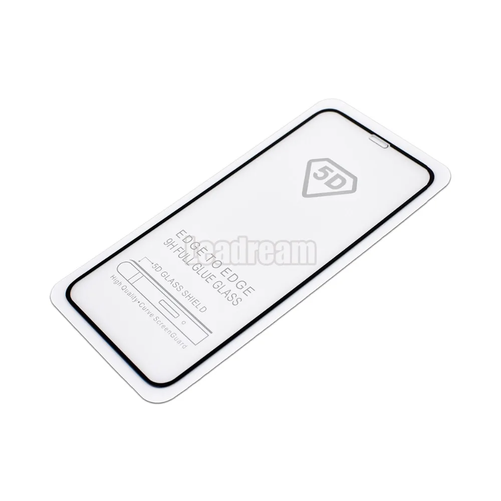 100 шт DHL для iPhone 11 Pro MAX 5D полное покрытие протектор экрана закаленное стекло для iPhone XR X XS Max 6 7 8 Plus