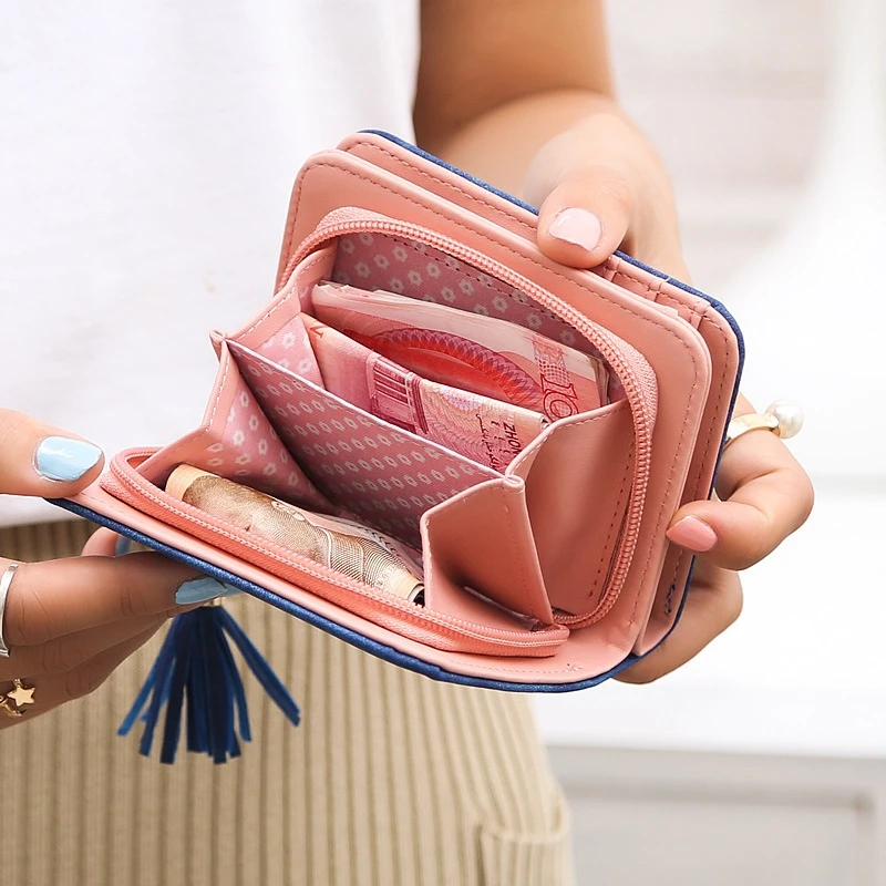 Women Wallet Female Lady Cute Puppy Short Small Ladies Purse | Багаж и сумки