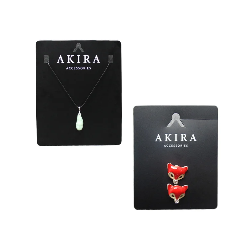 Custom Logo Printing Small Paper Earring Hang Tags | Дом и сад