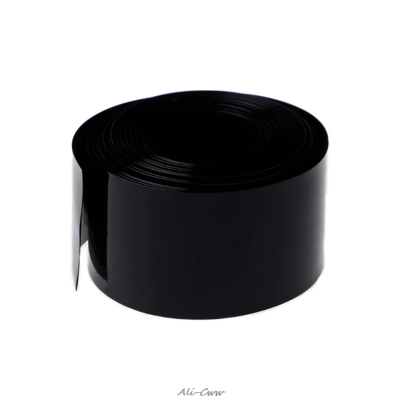 Термоусадочная трубка из ПВХ 1 шт. 5 м для батарей 18650 18500 плоский круглый 18 мм