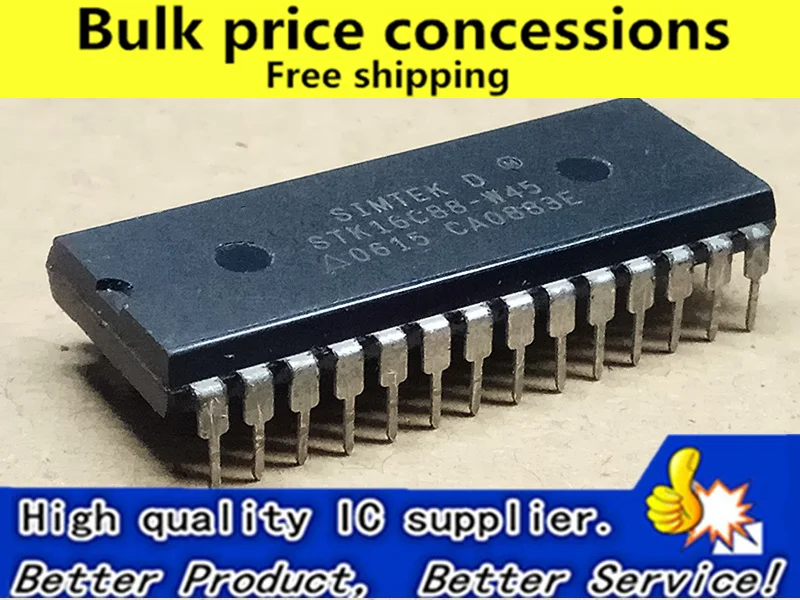 

STK16C88-W45 STK16C88 STK16C88-WF45 16C88 DIP-28