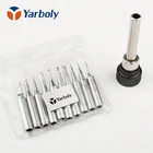 Бесплатная доставка, бессвинцовый железный наконечник 900M-T для 936 AOYUE KADA YIHUA, Железный станок для переделки (10 шт. + железный корпус)лот