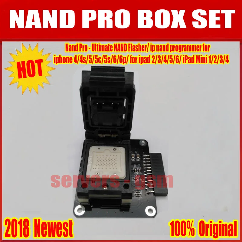 Новейший 100% оригинальный NAND PRO BOX Nand Pro Ultimate Flasher/ ip nand программатор|nand flasher|nand