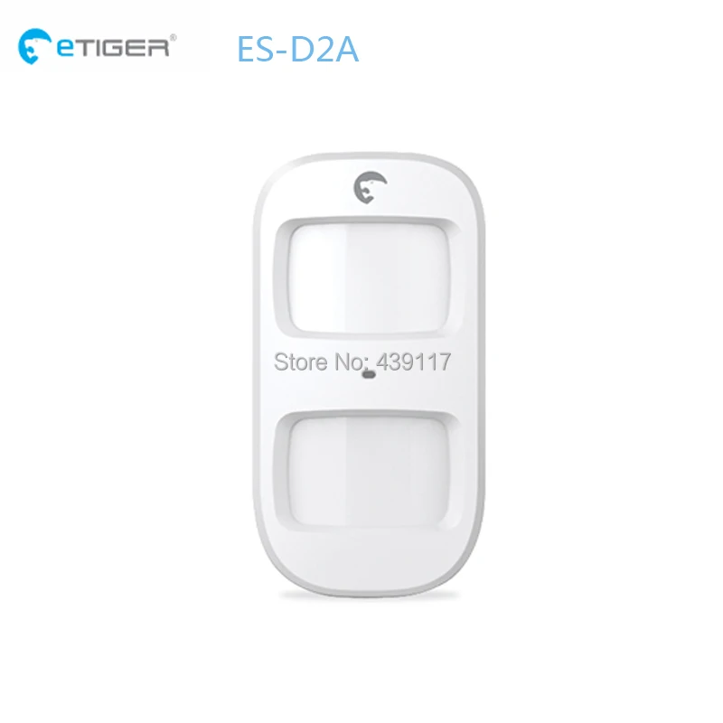 Etiger ES-D2A 433 мГц частоты Беспроводной Любимчик-Иммунные PIR Motion Detector (животных до 25