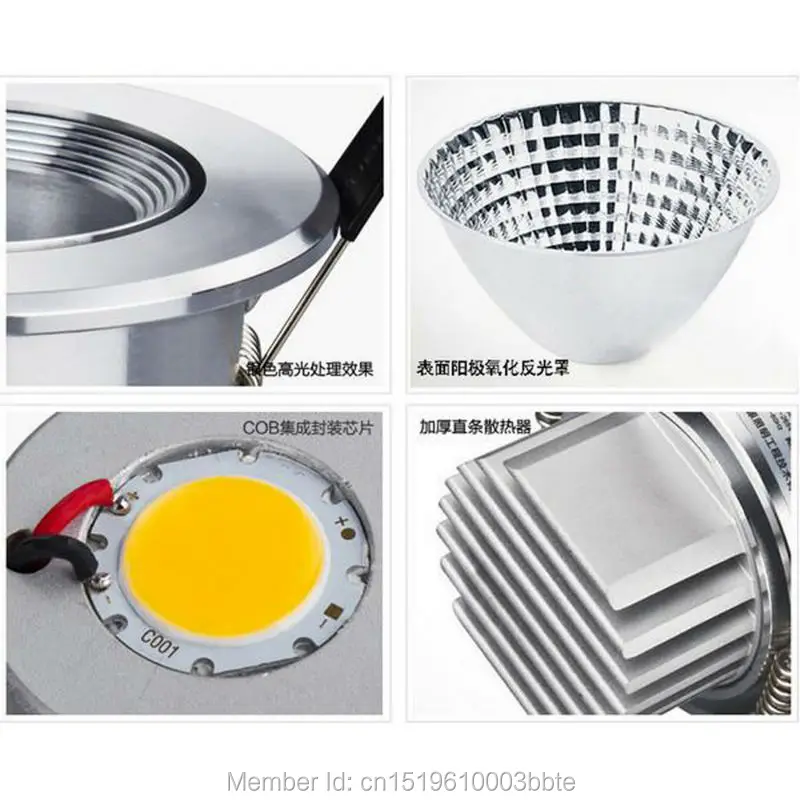 Светодиодный потолочный светильник с регулируемой яркостью 5 Вт|bulb 5w|bulb ledbulb housing |