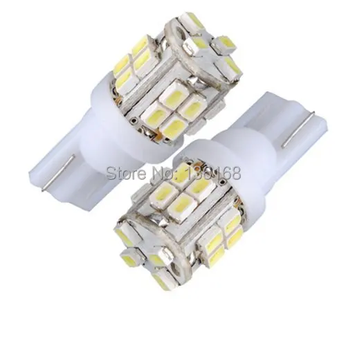 

Free Shipping 10x T10 501 194 W5W Veilleuse 20 LED 1210 SMD Blanc Voiture Ampoule Lampe lumiere