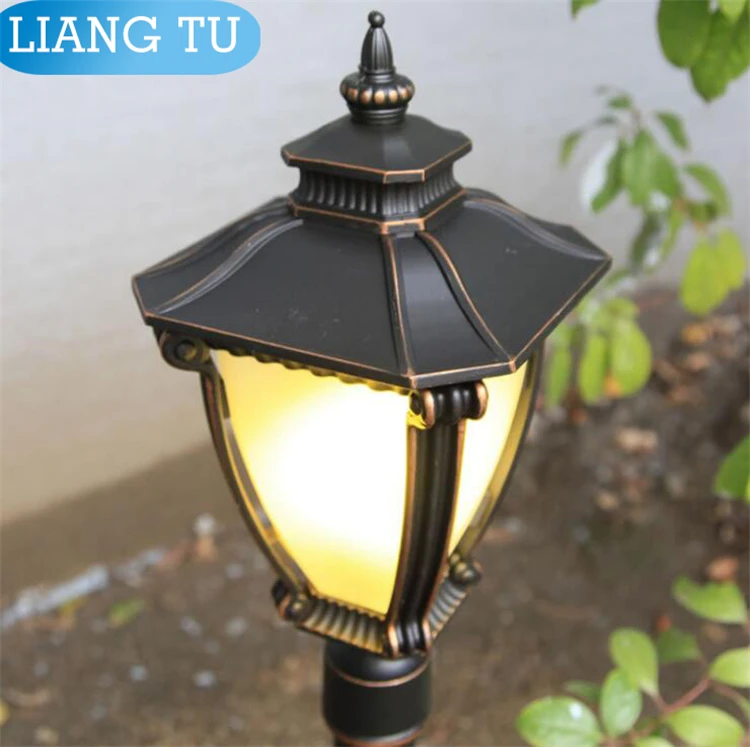 Уличная лампа столб ландшафтный светильник европейские садовые Уличные