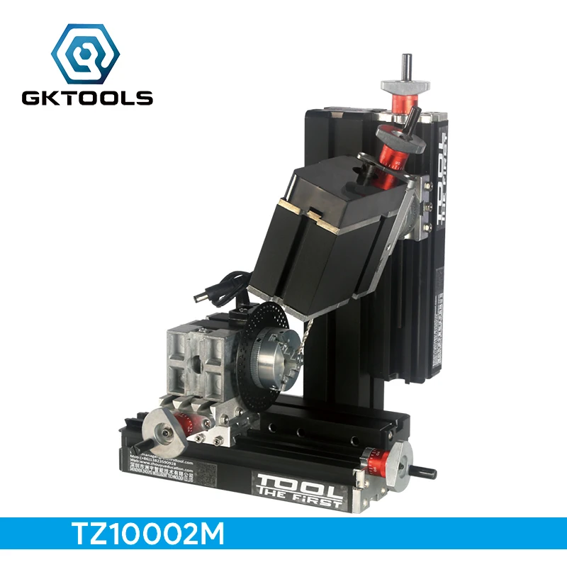 TZ10002M DIY BigPower Mini Meta шестивальный сверлильный и фрезерный станок 60 Вт 12000 об/мин