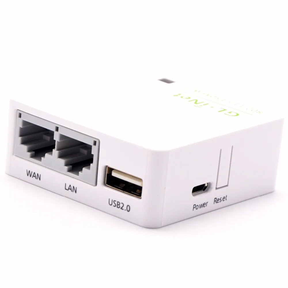 GL. iNet 6416 AR9331 802.11n 150 Мбит/с мини беспроводной Wi-Fi роутер прошивка OpenWRT Wi-Fi ретранслятор маршрутизатор путешествия 16 Мб Flash/64 МБ ram