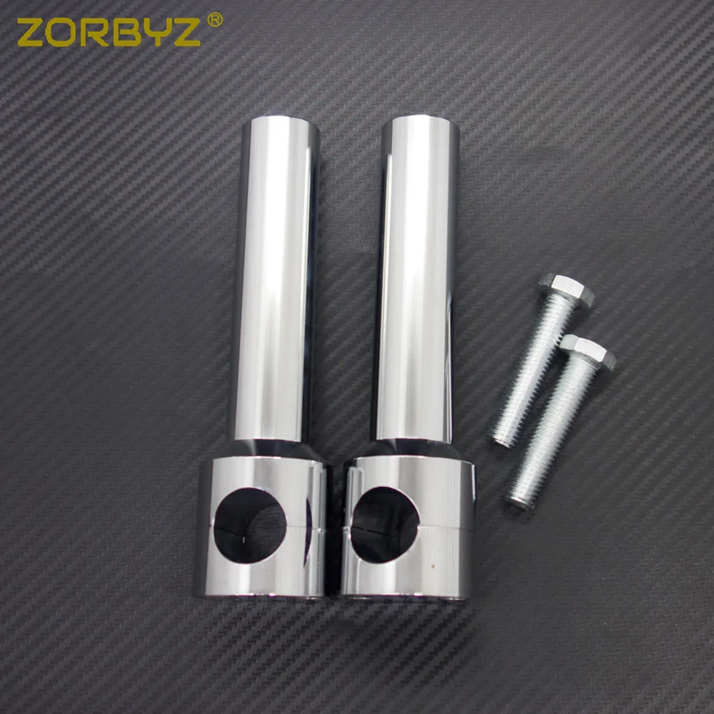 Руль ZORBYZ Chrome 1 &quot25 мм для Harley Suzuki Honda Yamaha Ducati|Руль велосипеда| |