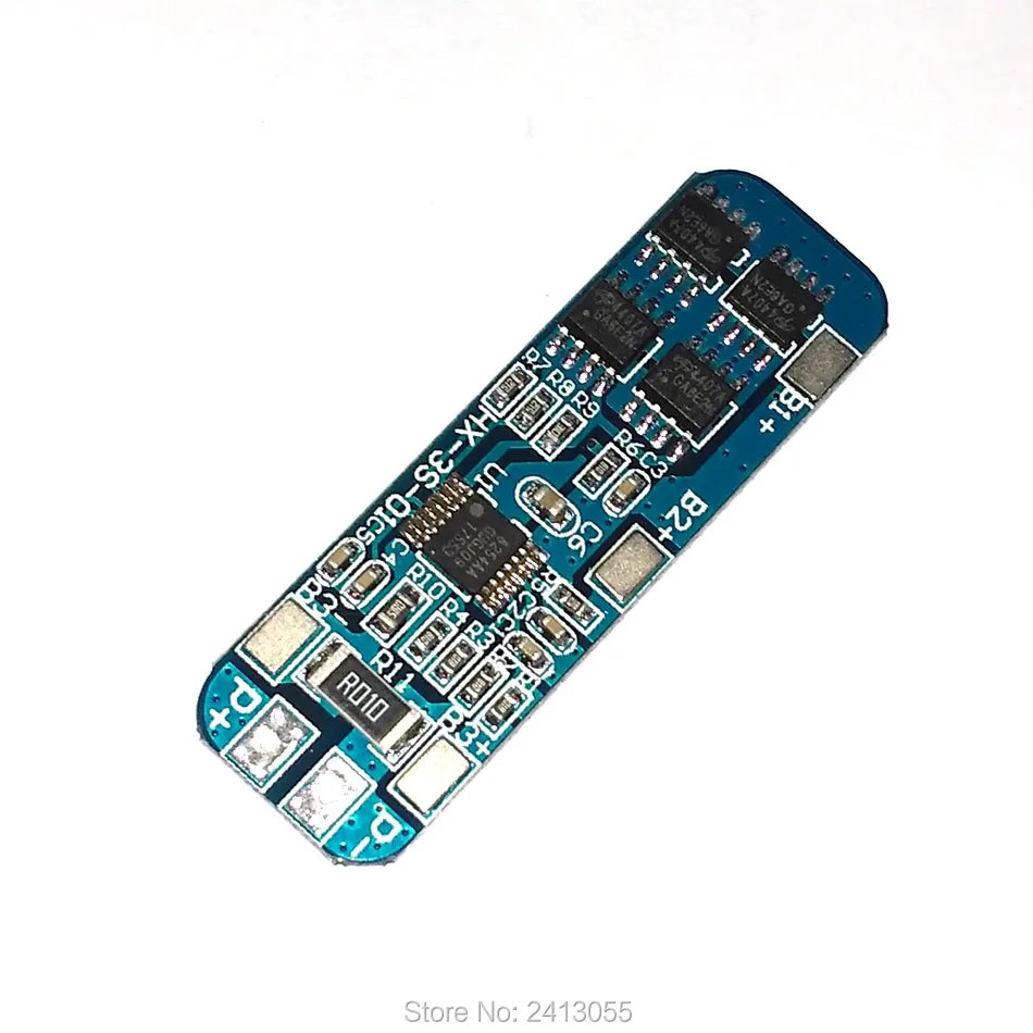 

12V 10A 3S lithium battery protection board circuit board for Pack of 3 18650 Li-ion lithium Battery Cell 50x21x1mm Module