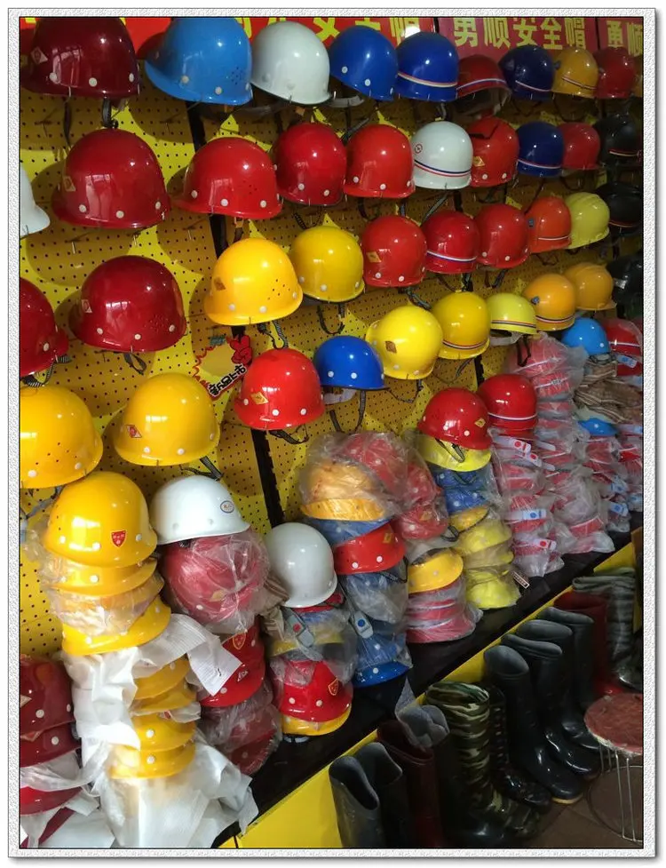 Пластиковый защитный шлем типа V HDPE строительная площадка новый пластиковый