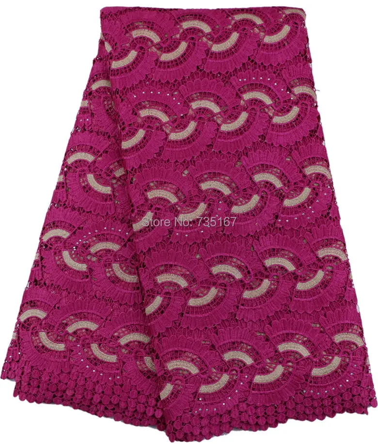 Новый список Африканский чистая кружевной ткани хорошее качество гипюр для леди