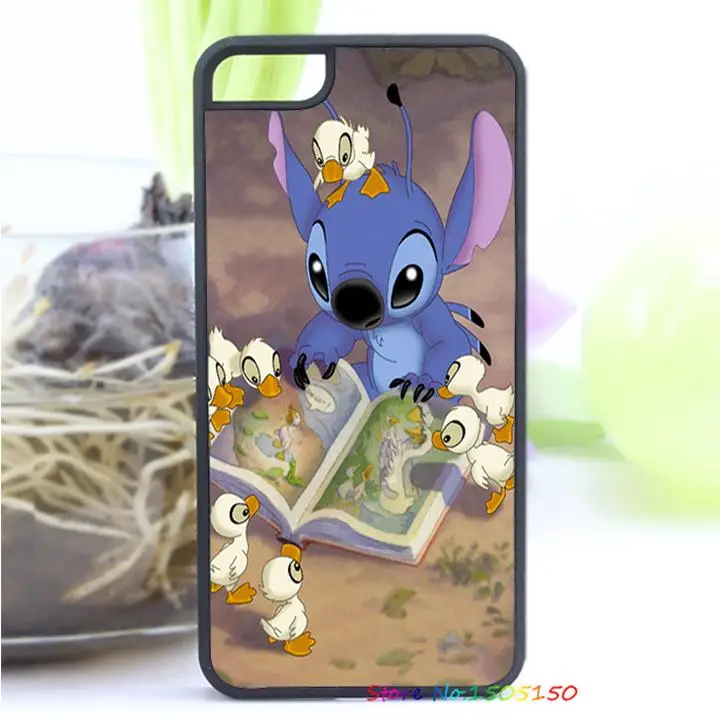 Лило и Стич обложка мода чехол для iphone 4 4S 5 5S 5C SE 6 плюс S 7 #2544 |