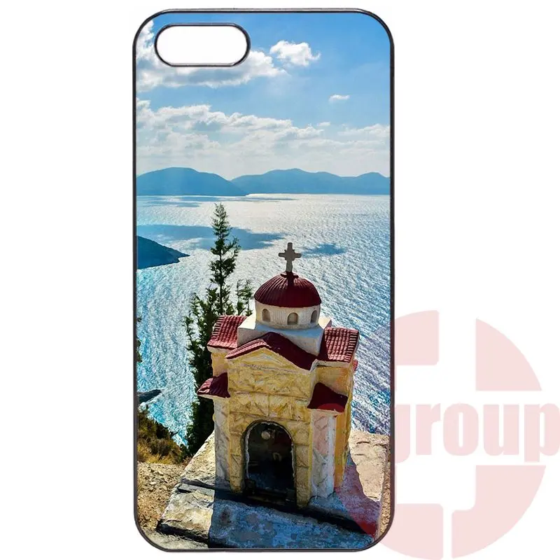 Для Apple iPhone 4 4S 5 5C SE 6 S 7 Plus 4.7 5.5 iPod Touch Сотовый Телефон Случае Греция Санторини море |