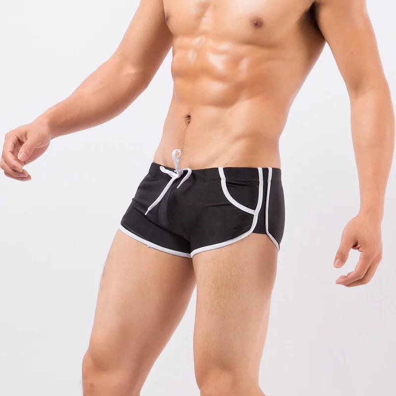 Новинка мужские быстросохнущие трусы боксеры для плавания в европейском и