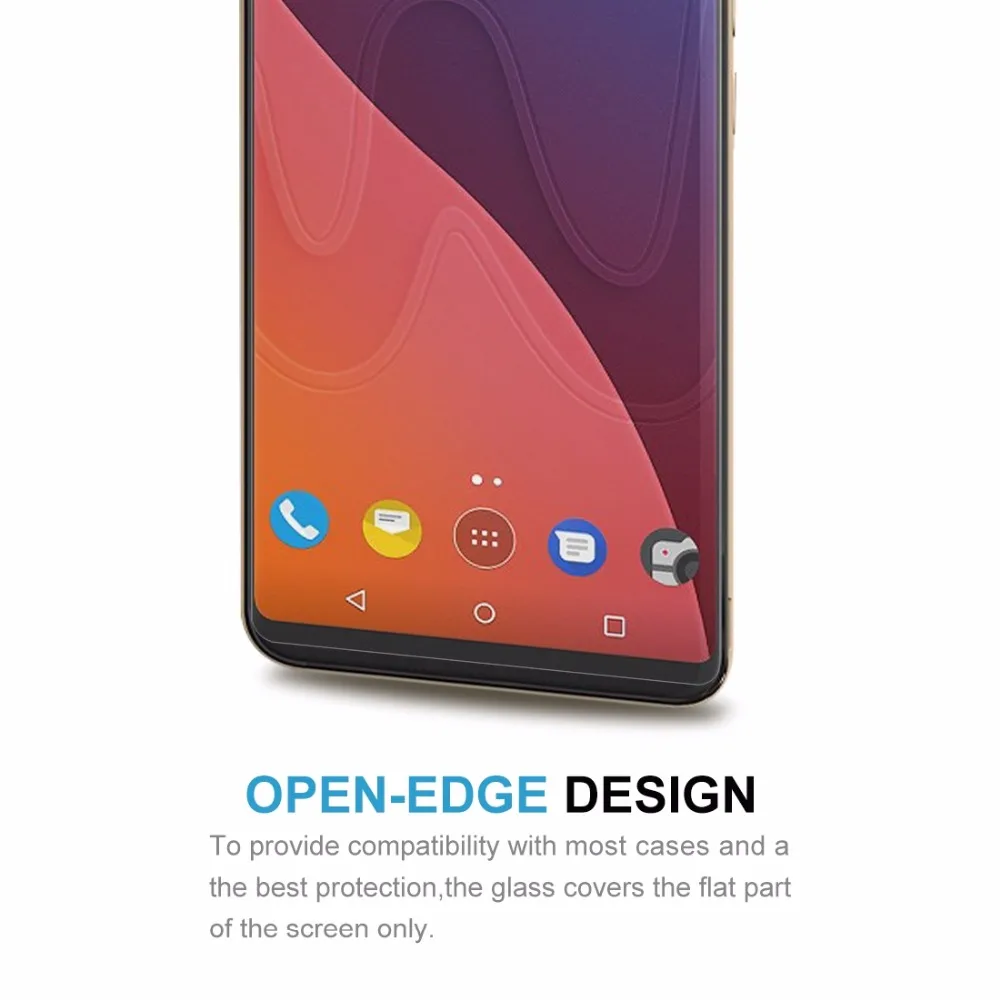 Защитная пленка для экрана Wiko Harry/View 0 26 мм 9H твердость поверхности 2.5D