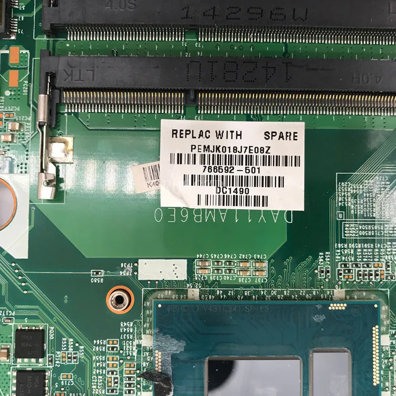 Для материнской платы ноутбука Latitude DV4-5000 702663-001 702663-501 702663-601 хорошо работает