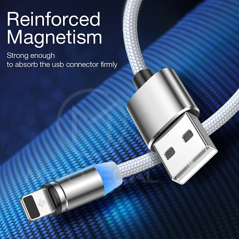 MOOJECAL USB Type C Fast Charging usb c Magnetic cable Type-c Data Cord Android Charger Cable For Samsung S8 S9 Note 8 | Мобильные
