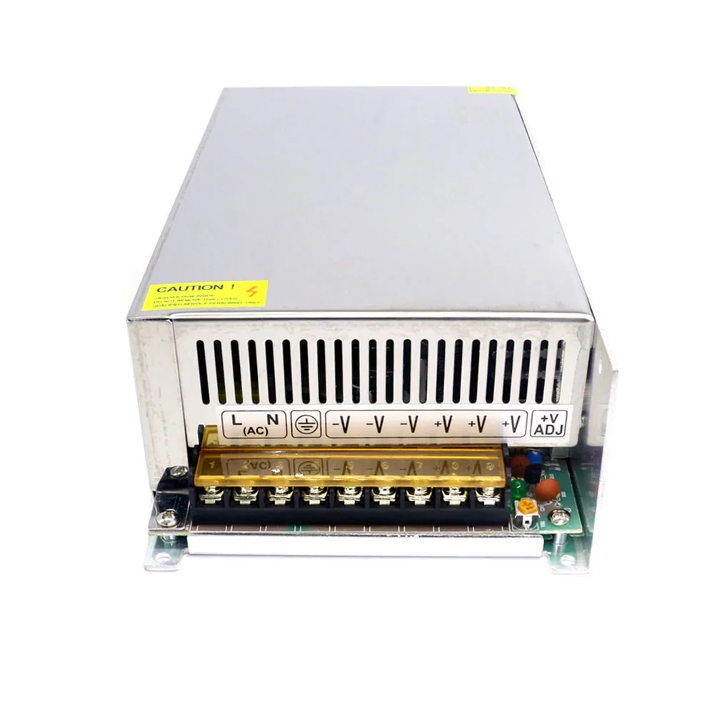 Полный тест на сжигание нагрузки AC 110V 115V 220V 230V к DC 12V 60A 720W импульсный источник