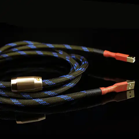 Хорошее качество Aucharm 4N декодер из бескислородной меди, звуковая карта, аудиокабель, ЦАП, линия передачи данных, HiFi 2,0 USB-кабель