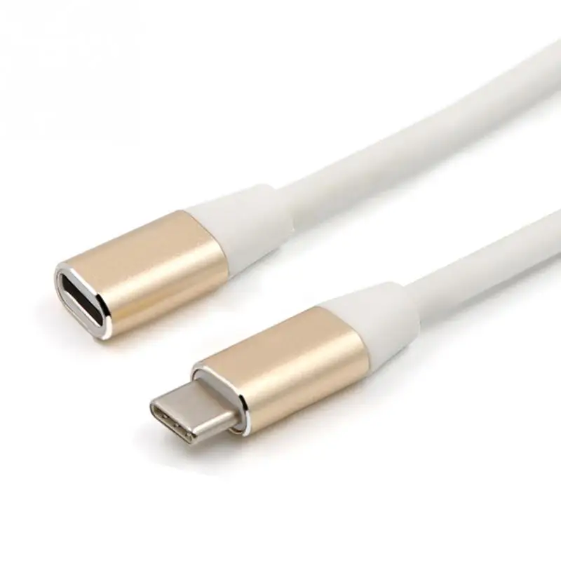 Gold Удлинительный кабель с разъемом «Папа-мама» и удлинительным кабелем USB 3,1 - Цвет: Gold