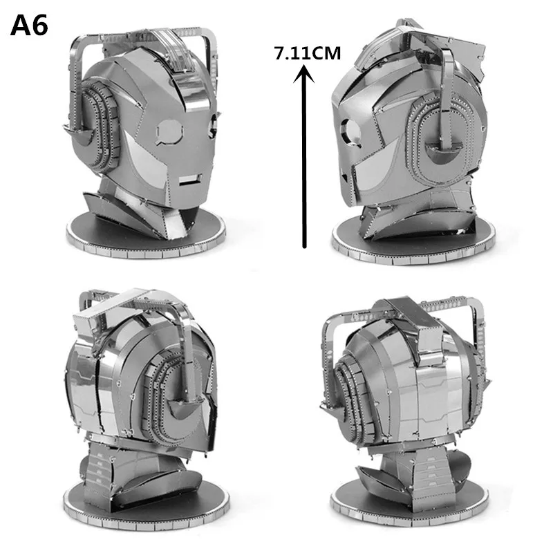 3d металлические головоломки Металлические DIY сборки модели 3D клей бесплатно нано