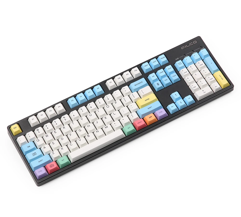 Мел рукав keycap124 клавиши pbt cherry mx механическая клавиатура keycaps краситель ПОДБИТАЯ вишня профиль 1,75 shift fit fc660 2,25