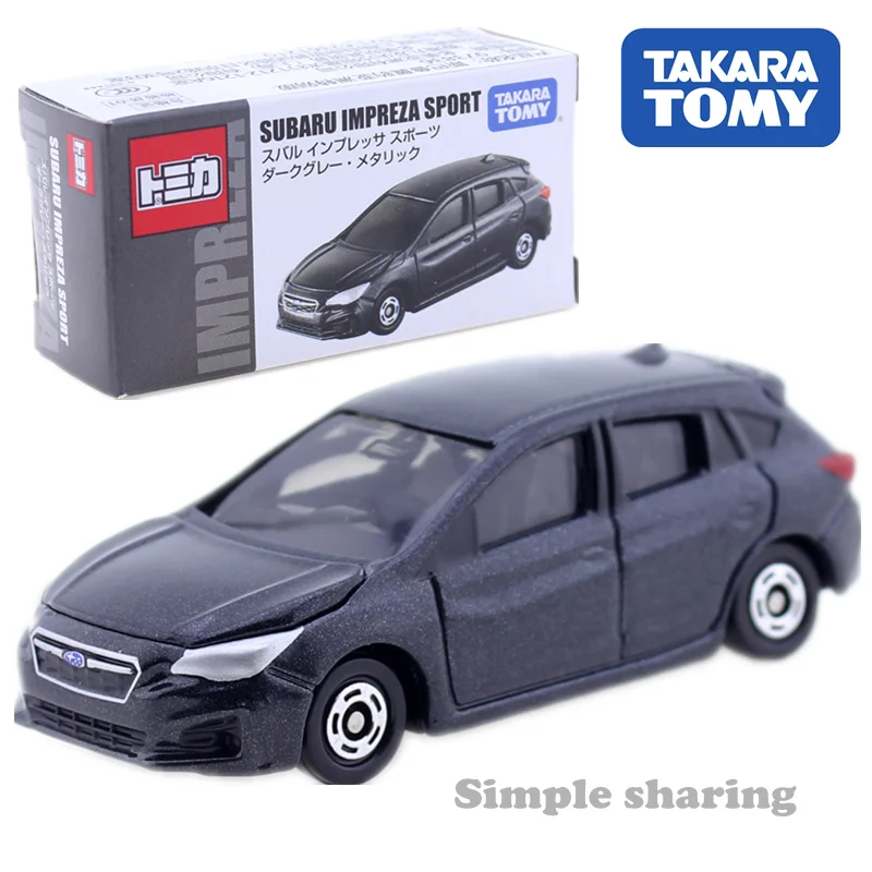 Такара Tomy Tomica Subaru Imerpza игрушечная спортивная машина литье под давлением