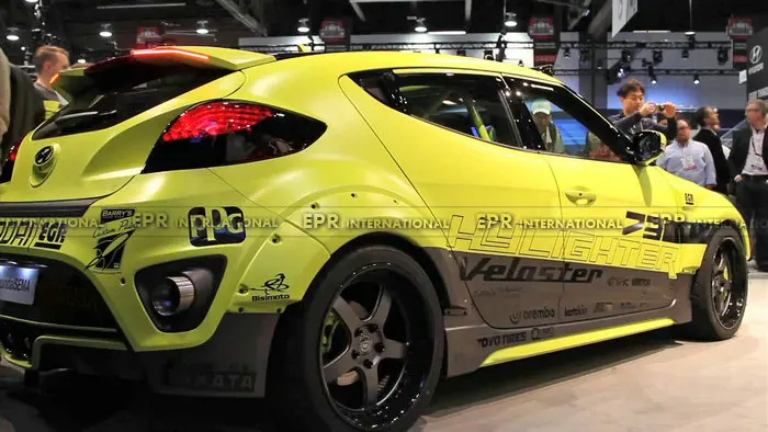 Автомобильный Стайлинг для Hyundai Veloster FRP стекловолокно EGR стиль переднее и заднее