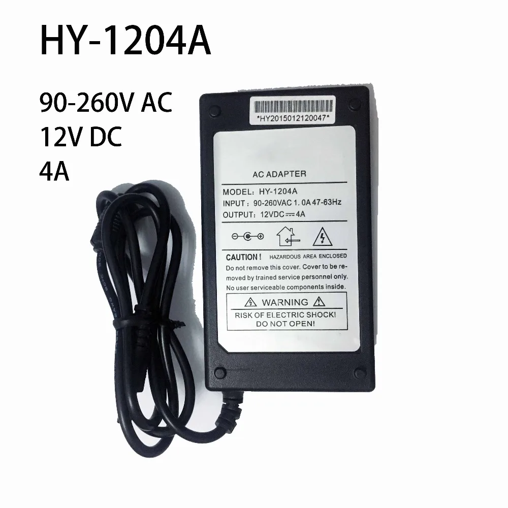

AC 90-260V To 12VDC 4A 48W Power Supply Adapter LED CCTV Camera Monitor V56 V59 Z.VST.3463 MSD338STV5.0 Speaker Accessories