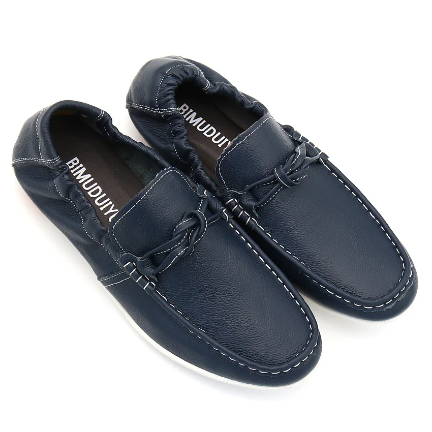 Мужские повседневные Лоферы BIMUDUIYU классические удобные слипоны для