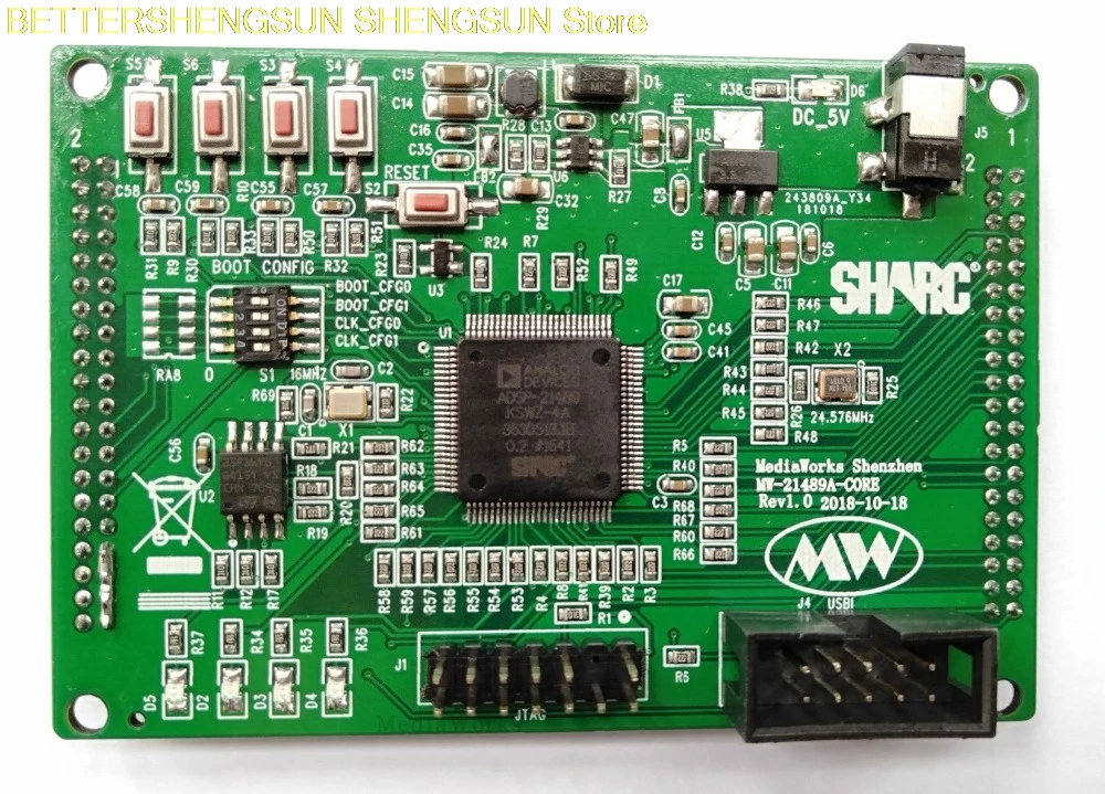 

ADSP-21489 Development Board, MW-21489 EVB (new)