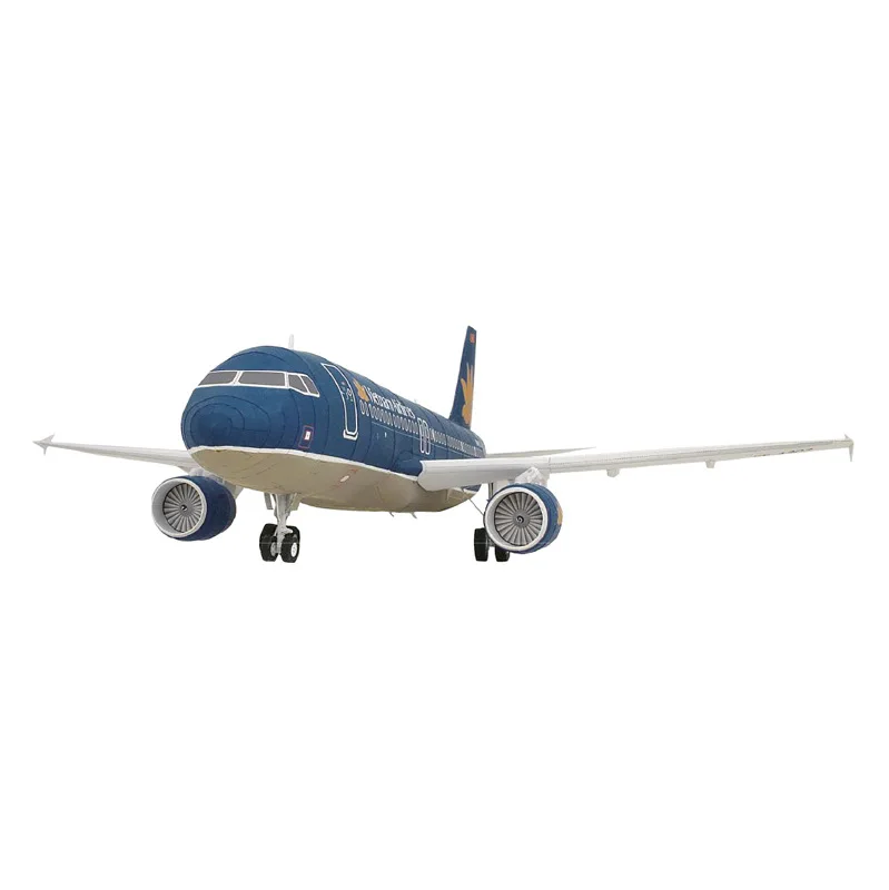1:72 Вьетнам Япония Kyushu аэробус A320 модель пассажирского самолета коллекционные