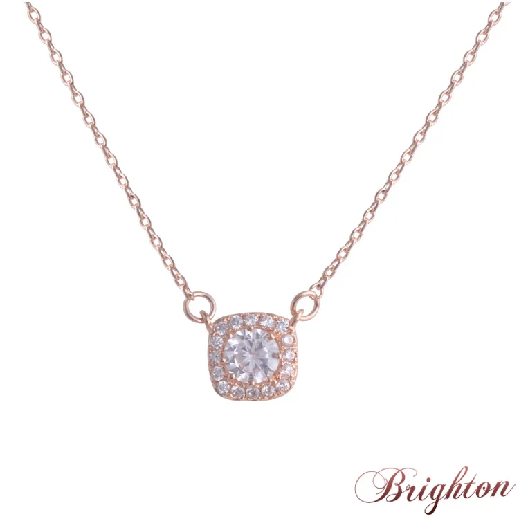 2015 popular women's simulated diamond necklace inlaid 17 | Украшения и аксессуары