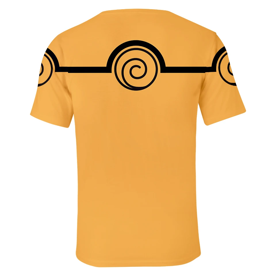 Одежда &quotНаруто&quot Uzumaki Naruto cos модная летняя футболка с короткими рукавами на