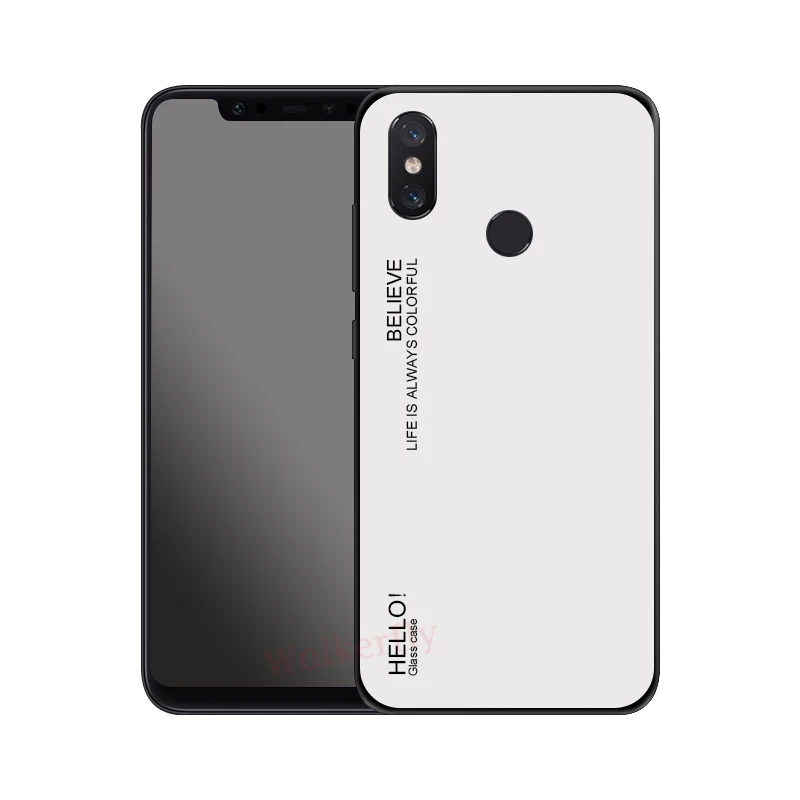 Градиентный чехол из закаленного стекла для телефона для Xiaomi mi 8 SE A1 A2 Lite Max 3 mi x 3 W красный mi 6A 5 Plus S2 на Red mi Примечание 7 5 6 iPad Pro 4X чехол