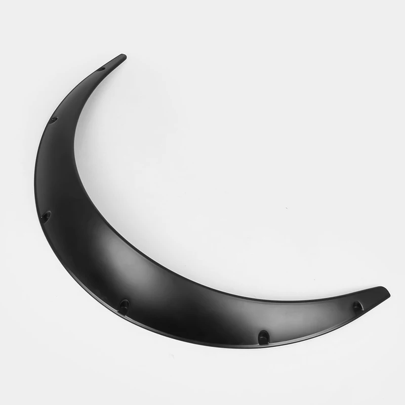 4 PCS Black Wider Size l Fender Flares Exterior Car Refitting Flexible Durable Polyurethane Auto Body Kit Accessory 90mm | Автомобили и