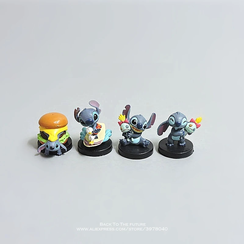 Фигурки Дисней Лило и Стич 11 шт./компл. 3-4 см экшн-фигурки осанка коллекция
