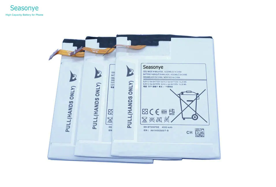 Seasonye 3000 мАч EB-BT230FBE Tab запасная батарея для Samsung Galaxy Tablet 4 7 0 &quotSM-T230 T230 T231 T235 3 шт./лот -