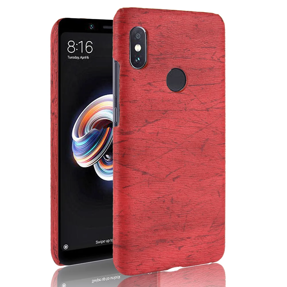 New Arrival Wooden Grain Case For Xiaomi Redmi note5 Mobile Phone Back Cover Capa PU Leather Cases Coque Fundas |