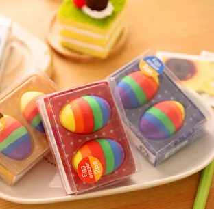 Новинка 2016 года корейский оригинальный милый Радужный детский ластик в форме