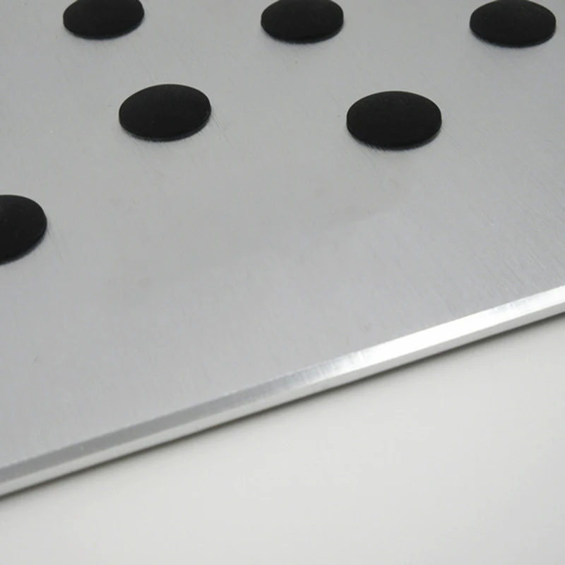 Универсальные автомобильные напольные коврики из алюминиевого сплава коврик на