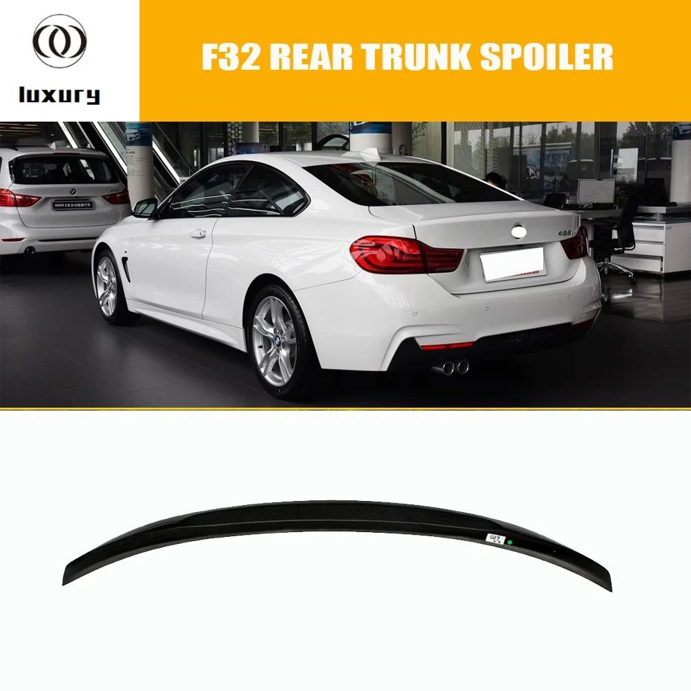 Задний спойлер F32 M Performance Style из углеродного волокна для BMW 420i 428i 430i 435i 440i 420d 425d 430d