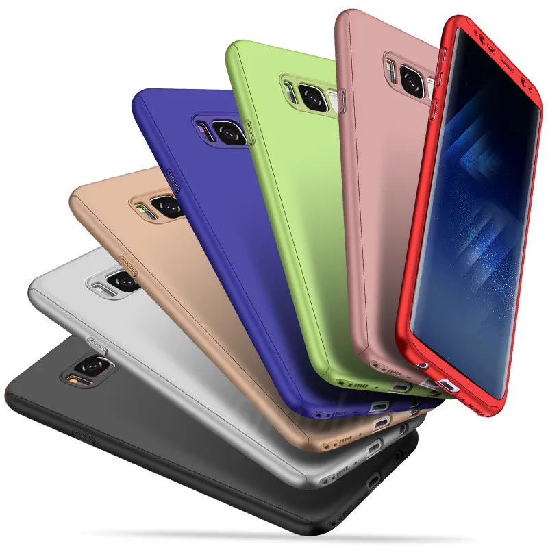 Shuohu Роскошные Телефонные Чехлы для Samsung S8 чехол 360 Полный Обложка Galaxy плюс Чехол с