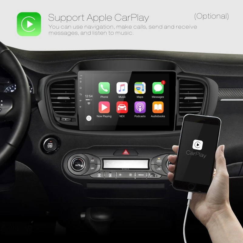 Dinpei Android 9 0 автомобильный Радио плеер gps навигация Мультимедиа для KIA Sorento 2015 2016 2017