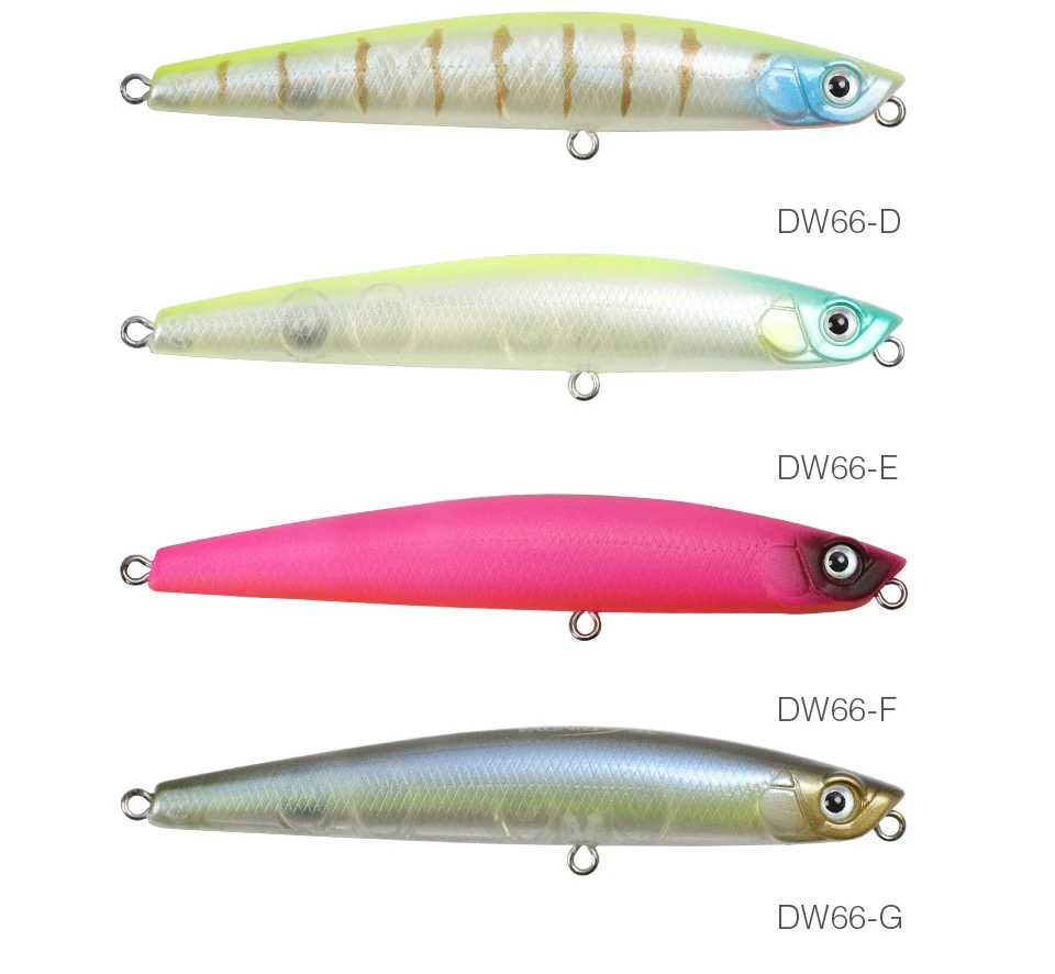 Le Fish TSURINOYA, водная приманка, 98 мм, 9,2 г, приманка для ловли окуня, плавающая искусственная жесткая приманка, модель DW66